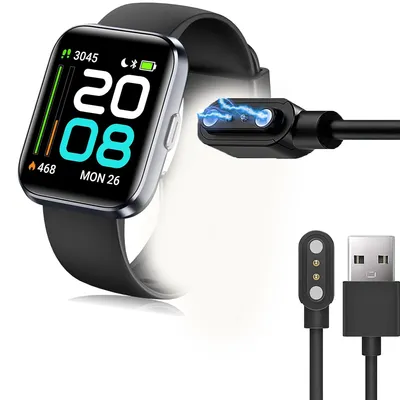 Productafbeelding van Blueshaweu magnetische oplader, compatibel met de ID208 Plus smartwatch, magnetisch, opladen