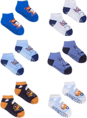 Produktbild von Socken für Jungen aus Baumwolle mit ABS 6PAK 17-19 YOCLUB