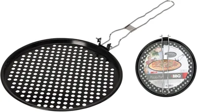 Obrázok produktu pre Omgoods – Plech na pizzu na grilovanie – ideálny na grilovanie aj pečenie