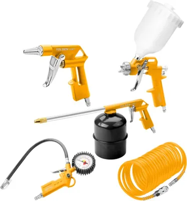 Produktbild von Tolsen Druckluftwerkzeug-Set 5-teilig
