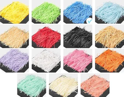 550g Geschnittenes Papier Füllmaterial Königsblau für Geschenkverpackungen und Geschenkkörbe
