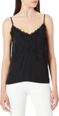 Produktbild von Vila Estela ärmelloses T-shirt Schwarz 40 Damen Schwarz 40