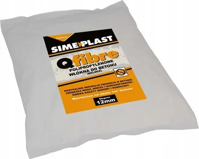 Obrázok produktu pre Polypropylénové vlákna do betónu, dĺžka 12 mm - 600 g
