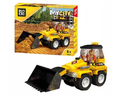 Obrázek produktu pro Sada upínacích bloků BLOCKI Mini Bulldozer KB0230
