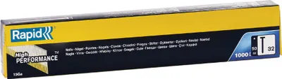 Obrázek produktu pro Rapid 40104408, Hřebík, Galvanizovaný kov, Metalická, N°32, 50 mm, 50 mm