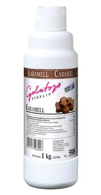Produktbild von Dreidoppel Eisflip Karamell Gelatop Sauce für Desserts No 598 1000ml