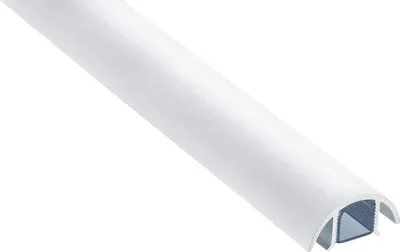 Immagine prodotto di Scatola in alluminio per cavi per altoparlanti - larghezza 30 mm - 100 cm, finitura bianca opaca RAL 9003