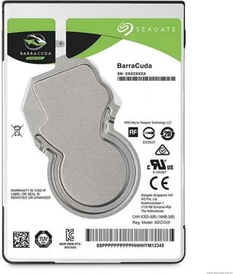 Produktbild von Seagate ST2000LM015 2 TB, Festplatte, (SATA 6 Gb/s, 2,5", BarraCuda)