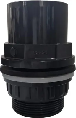 Produktbild von PVC Durchführung | Tankverschraubung | 50/63 mm x 50 mm | PN10