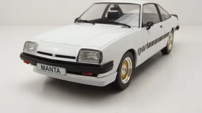 Produktbild von MCG 18237 Opel Manta B Sport 1980 weiß 1:18