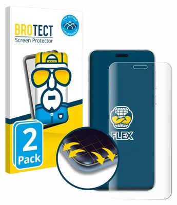 Produktbild von 2x BROTECT Fullscreen Schutzfolie für Honor Magic 7 Pro Displayschutz Folie Fullcover Klar Transparent