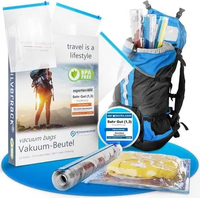 Produktbild von Famanu Vakuumtaschen 8 Stück - 40 x 60 cm