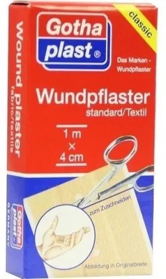 Productafbeelding van GOTHAPLAST wondpleister, zelfklevend, 4 cm x 1 meter, opgerold