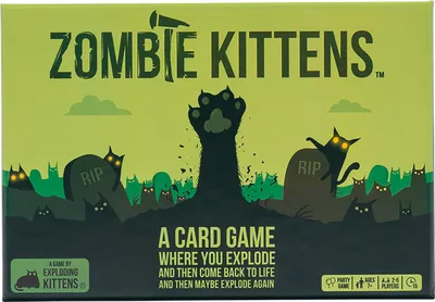 Produktbild von Asmodee Zombie Kittens, Kartenspiel, 7 Jahr(e)
