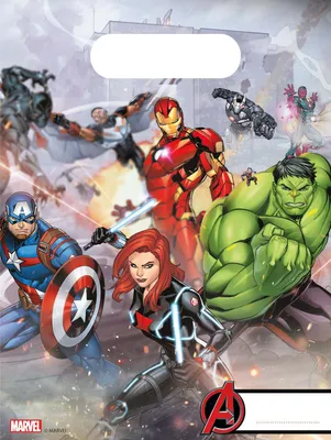 Produktbild von 6 Avengers Heroes Geschenktüten