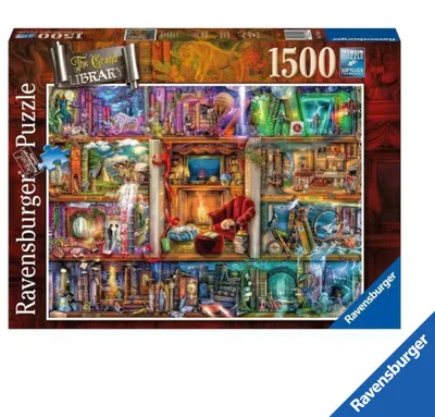 Produktbild von Ravensburger Puzzle Reichhaltige Bibliothek 1500 Teile