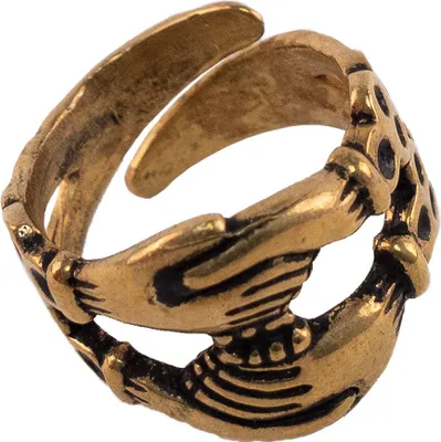 Produktbild von Mittelalterlicher Verlobungsring bronze, Größe S