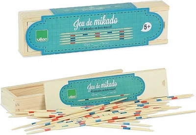 Obrázok produktu pre Marocká hra Mikado - sada 31 dielikov v drevenej krabičke