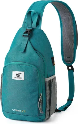 Zdjęcie produktu dla SKYSPER Męska torba na klatkę piersiową Mała wodoodporna torba na ramię Outdoor Travelling