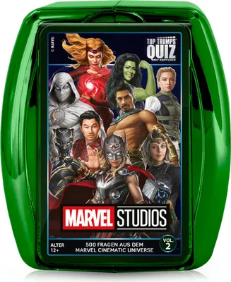 Produktbild von Top Trumps Quiz - Marvel Volume 2 Ratespiel Wissensspiel Fragespiel Gesellschaftsspiel