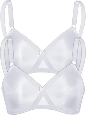 Produktbild von 2er Pack Soft BH mit Kreuzblende Functional Bras von der Marke Sassa 75D