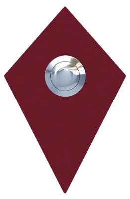 Produktbild von Türklingel Diamant in Rot