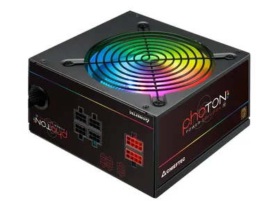 Produktbild von Chieftec Photon, 650 W, 230 V, 50 Hz, 6.3 A, 120 W, 120 W