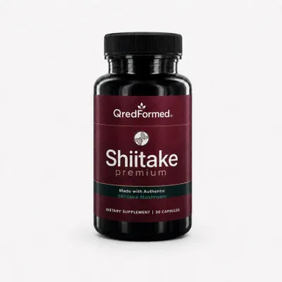 Obrázek produktu pro Shiitake Premium – Denní doplněk pro wellness a výživu – 30 kapslí