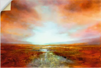 Produktbild von ARTland Wandbild, selbstklebend Weites Land Größe: 30x20 cm