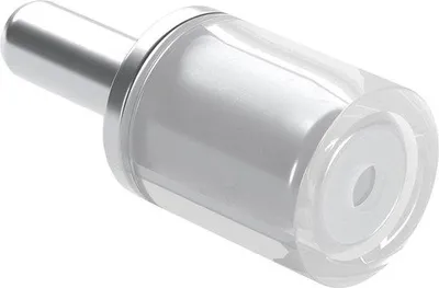 Zdjęcie produktu dla Uchwyt płytki z otworem 3 mm i gumową osłoną - 100 sztuk - długość 75 mm