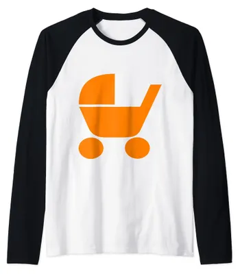 Zdjęcie produktu dla Pomarańczowy kombinezon dla opiekuna dzieci, krój raglan
