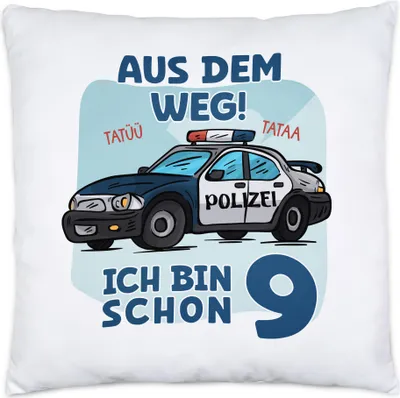 Produktbild von Aus Dem Weg Ich Bin Schon 9 Kissen Happy Birthday Feiern Leben 9. Geburtstag Alles Gute Geburtstagsparty