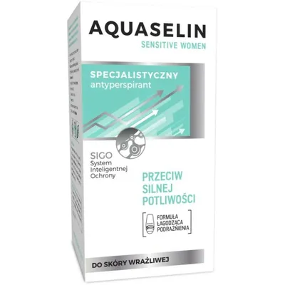 Immagine prodotto di AQUASELIN_Sensitive Women antitraspirante contro la sudorazione grave 50ml