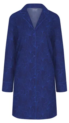 Produktbild von Triumph Boyfriend Fit, Nachthemd, Erwachsener, Weiblich, Blau, Viskose, 100% Viscose