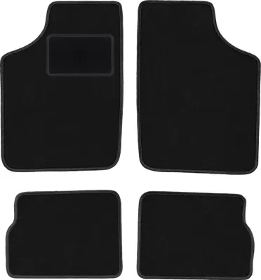 Produktbild von Schwarze Veloursmatten für: Opel Corsa A Fließheck (1982-1993)