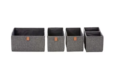 Produktbild von Premium - 5-teiliges Set Ordnungsboxen