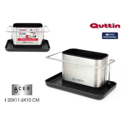 Obrázek produktu pro Stojan na mycí prostředky Quttin 2551, nerezová ocel