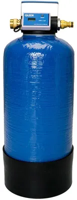 Produktbild von Entmineralisierte Wasserherstellung Mischbettharzflasche 12,5 L mit eingebauten Sensor und Display
