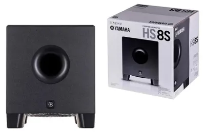 Obrázok produktu pre Yamaha HS8S, 150 W, 22 - 160 Hz, 20,3 cm (8"), Čierna, MDF, 70 W