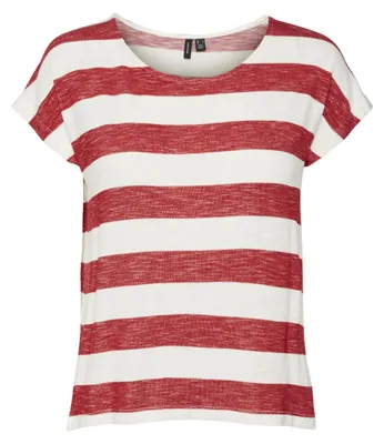 Produktbild von Vero Moda 5715097434144, T-Shirt, Erwachsener, Weiblich, M, Runder Halsausschnitt, Kurzärmel