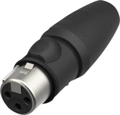 Produktbild von Neutrik XLR 3P Connector - female TOP Goldkontakte - Edelstahlgehäuse