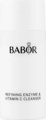 Zdjęcie produktu dla BABOR CLEANSING Enzyme Cleanser dla skóry mieszanej, tłustej i z niedoskonałościami, Enzymatyczny puder oczyszczający i złuszczający, Z witaminą C, 1 x 40 g