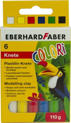 Obrázek produktu pro Eberhard Faber Plastelína 6ks