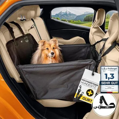 Produktbild von Hundesitz Auto mit Gurtautomatik