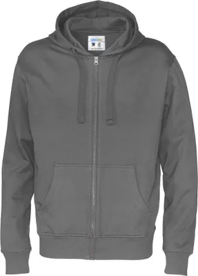 Produktbild von Cottover - Hoodie mit durchgehendem Reißverschluss für Herren UB665 (M) (Anthrazit)