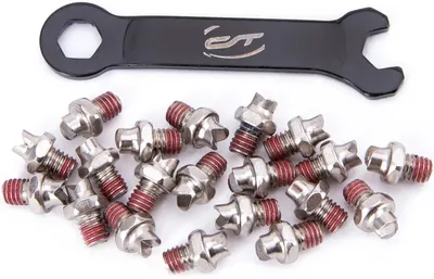 Image de Contec Ct Pedalpins R Plus acier argent chrome
