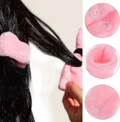 Produktbild von 6 Lockenwickler aus Korallenvlies für Damen, hitzefrei und sanft zum Haar, für langes und mittellanges Haar zum Schlafen