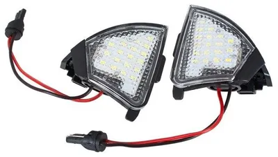 Produktbild von Umfeldbeleuchtung 2x LED Spiegel 18 SMD für VW Golf 5 Passat 3BG B5 3C B6 Sharan