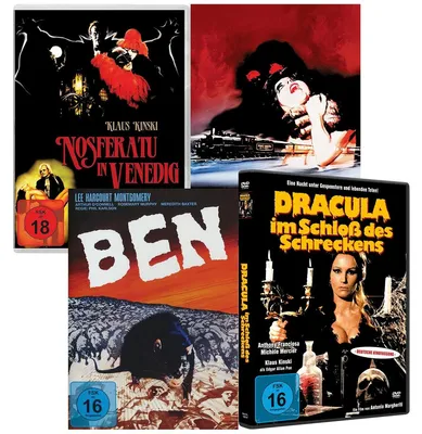 Produktbild von Klassiker des Gruselfilms Paket. 4 DVDs.