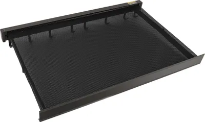Obrázek produktu pro Balkonový sušák na prádlo na stěnu se síťovaným povrchem Skládací sušák na prádlo 60 cm šedý